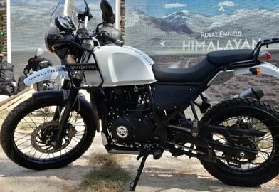 Himalayan 410 RED AND BLACK